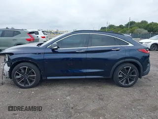 2022 Infiniti QX55 Essential with VIN 3PCAJ5K36NF103132, listed as a IAAI auction lot 41412764 with 32,100 mi miles and . Bid and sale history available at DreamBid. Image 15.