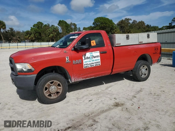 2015 Ram 2500 Tradesman with VIN 3C6LR5AT0FG655540, listed as a Copart auction lot 79627884 with 103,467 mi miles and Salvage Title. Bid and sale history available at carsss.com. Image 1.