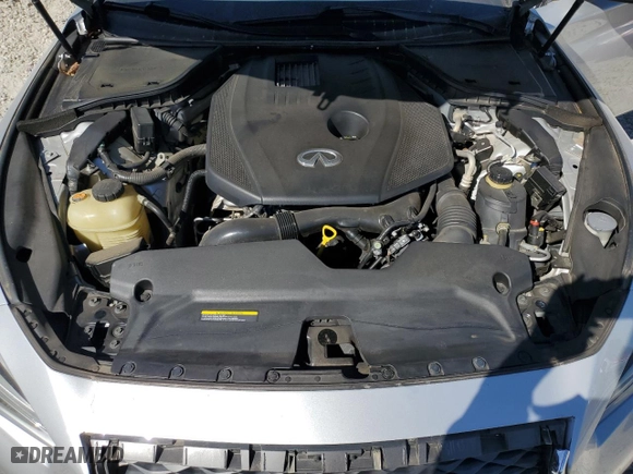 2018 Infiniti Q50 2.0t LUXE with VIN JN1CV7AP3JM240238, listed as a Copart auction lot 75396004 with NaN miles and Salvage Title. Bid and sale history available at carsss.com. Image 11.