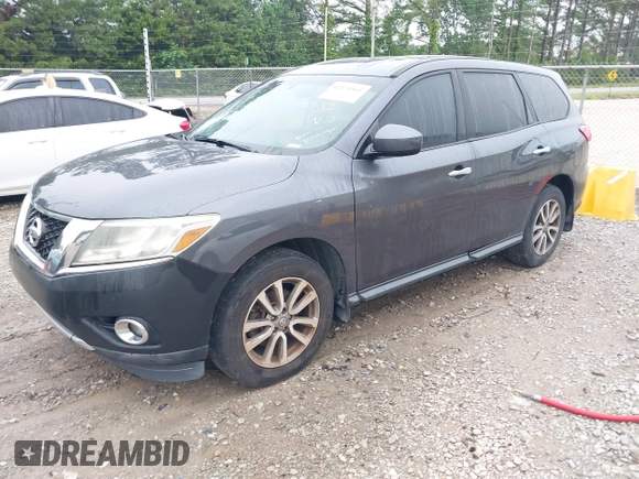 2013 Nissan Pathfinder SL with VIN 5N1AR2MM3DC665977, listed as a IAAI auction lot 42476560 with 242,660 mi miles and . Bid and sale history available at DreamBid. Image 2.