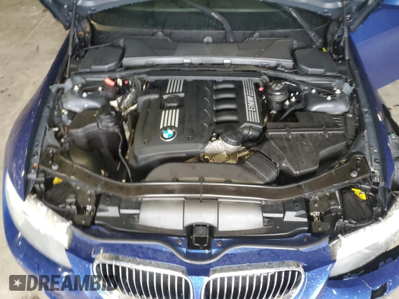 2013 BMW 3 Series 328i with VIN WBADW3C56DJ526283, listed as a Copart auction lot 52162795 with 0 mi miles and Salvage Title. Bid and sale history available at carsss.com. Image 11.