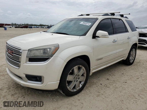 2014 GMC Acadia Denali with VIN 1GKKRTKD7EJ343071, listed as a Copart auction lot 50927135 with 219,925 mi miles and Clean Title. Bid and sale history available at carsss.com. Image 1.
