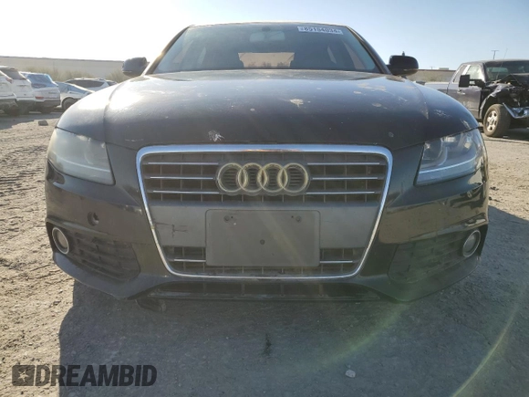 2012 Audi A4 2.0T Premium with VIN WAUAFAFLXCN008752, listed as a Copart auction lot 85154034 with 111,123 mi miles and Salvage Title. Bid and sale history available at carsss.com. Image 5.