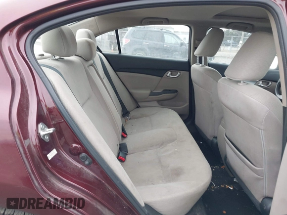 2013 Honda Civic EX with VIN 19XFB2F83DE216130, listed as a IAAI auction lot 41368242 with 105,019 mi miles and . Bid and sale history available at DreamBid. Image 8.