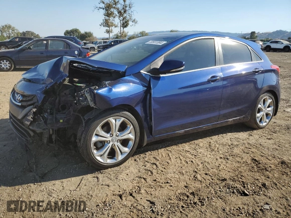 2013 Hyundai Elantra GT with VIN KMHD35LE2DU111222, listed as a Copart auction lot 70581894 with 145,382 mi miles and Salvage Title. Bid and sale history available at carsss.com. Image 1.