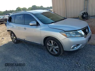 2013 Nissan Pathfinder SL with VIN 5N1AR2MM0DC656198, listed as a IAAI auction lot 42458798 with 140,793 mi miles and . Bid and sale history available at DreamBid. Image 1.