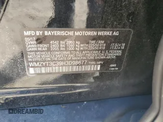 2017 MINI Countryman Cooper S with VIN WMZYT3C39H3D98677, listed as a Copart auction lot 71831944 with 56,638 mi miles and Salvage Title. Bid and sale history available at carsss.com. Image 12.
