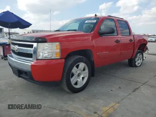 2007 Chevrolet Silverado 1500 LT w/1LT with VIN 3GCEC13J37G524076, listed as a Copart auction lot 44520955 with 116,603 mi miles and Salvage Title. Bid and sale history available at carsss.com. Image 1.