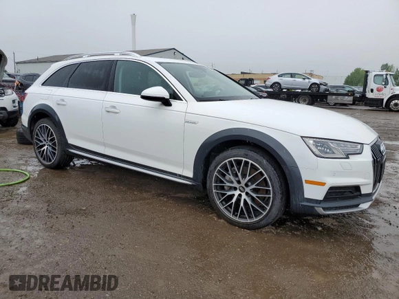 2018 Audi allroad A4 Premium with VIN WA17NAF49JA177202, listed as a Copart auction lot 62420854 with 83,200 mi miles and Clean Title. Bid and sale history available at DreamBid. Image 4.