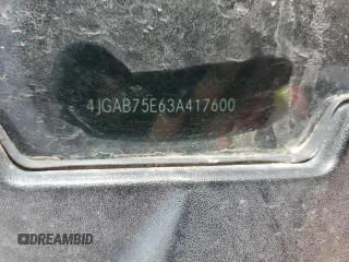 2003 Mercedes-Benz M 320/430/500 with VIN 4JGAB75E63A417600, listed as a Copart auction lot 54395365 with 276,552 mi miles and Salvage Title. Bid and sale history available at DreamBid. Image 13.