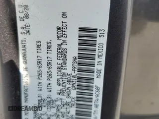 2020 Toyota Tacoma SR5 z VIN 3TYDZ5BN9LT000209, wystawiony jako Copart lot #56127875 z przebiegiem 92 350 mil mil oraz Szkoda całkowita • Salvage title. Historia ofert i sprzedaży dostępna na DreamBid. Obrazek 12.