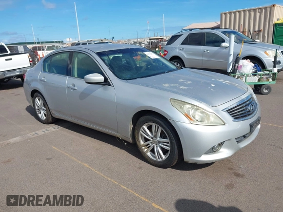 2012 Infiniti G25 Journey with VIN JN1DV6AP5CM810404, listed as a IAAI auction lot 42294231 with 200,361 mi miles and . Bid and sale history available at DreamBid. Image 1.