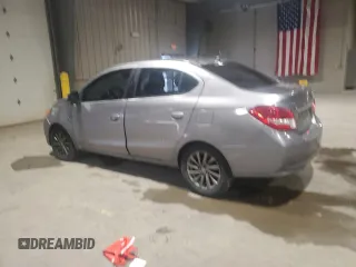 2017 Mitsubishi Mirage SE with VIN ML32F4FJ0HHF20197, listed as a Copart auction lot 53806815 with 125,063 mi miles and Clean title. Bid and sale history available at DreamBid. Image 2.