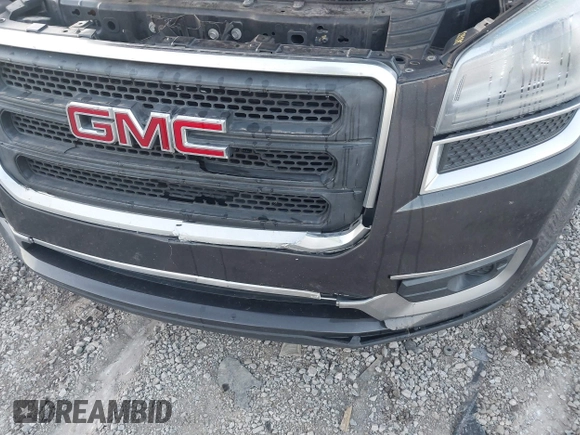 2014 GMC Acadia SLE with VIN 1GKKRPKD3EJ224571, listed as a IAAI auction lot 41748560 with 186,850 mi miles. Bid and sale history available at carsss.com. Image 6.