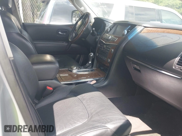 2015 Infiniti QX80 with VIN JN8AZ2NE3F9083992, listed as a IAAI auction lot 42633849 with 157,171 mi miles and . Bid and sale history available at DreamBid. Image 5.