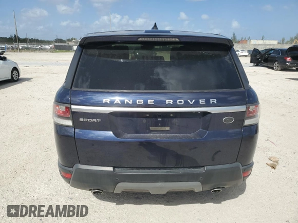 2017 Land Rover Range Rover Sport SE with VIN SALWG2FK7HA676812, listed as a Copart auction lot 78590214 with 169,405 mi miles and Salvage Title. Bid and sale history available at carsss.com. Image 6.