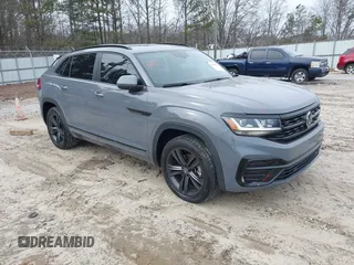 2021 Volkswagen Atlas SE with VIN 1V2PE2CAXMC231037, listed as a IAAI auction lot 41380581 with 40,889 mi miles and . Bid and sale history available at DreamBid. Image 1.