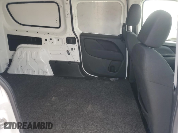 2022 Ram ProMaster City Cargo Tradesman with VIN ZFBHRFAB6N6W62992, listed as a Copart auction lot 51525895 with 111,144 mi miles and Salvage title. Bid and sale history available at DreamBid. Image 11.