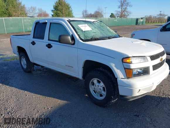 2005 Chevrolet Colorado 1SF LS Z71 with VIN 1GCDT136858110284, listed as a IAAI auction lot 41850640 with 86,501 mi miles. Bid and sale history available at carsss.com. Image 1.