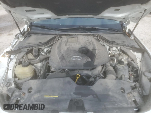 2017 Infiniti Q50 2.0t Premium with VIN JN1CV7AR7HM681396, listed as a Copart auction lot 86904894 with 110,600 mi miles and Salvage Title. Bid and sale history available at carsss.com. Image 11.
