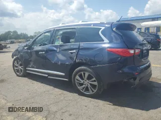 2015 Infiniti QX60 z VIN 5N1AL0MM3FC553463, wystawiony jako Copart lot #61921575 z przebiegiem Nie podano mil oraz Szkoda całkowita • Salvage title. Historia ofert i sprzedaży dostępna na DreamBid. Obrazek 2.