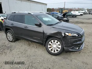 2018 Jeep Cherokee Overland with VIN 1C4PJMJX7JD575723, listed as a Copart auction lot 79604194 with 63,145 mi miles and Salvage Title. Bid and sale history available at carsss.com. Image 4.