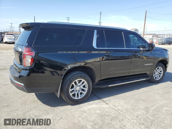 2021 Chevrolet Suburban LT z VIN 1GNSCCKD5MR333272, wystawiony jako Copart lot #58409275 z przebiegiem Nie podano mil oraz Szkoda całkowita • Salvage title. Historia ofert i sprzedaży dostępna na DreamBid. Obrazek 3.