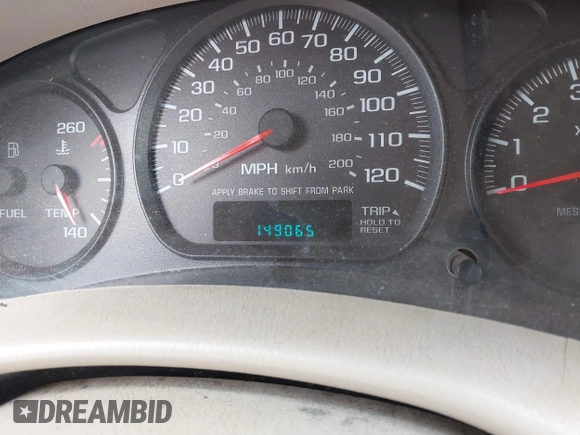 2003 Chevrolet Impala LS with VIN 2G1WH52K239353096, listed as a IAAI auction lot 41890556 with 149,065 mi miles and . Bid and sale history available at DreamBid. Image 7.