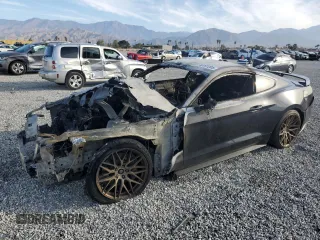 2019 Ford Mustang EcoBoost with VIN 1FA6P8TH3K5176753, listed as a Copart auction lot 46191205 with Not Provided miles and Salvage Title. Bid and sale history available at carsss.com. Image 1.