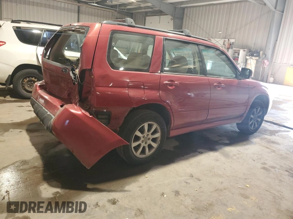 2007 Subaru Forester X w/Premium Pkg with VIN JF1SG65687H726713, listed as a Copart auction lot 78620524 with 207,769 mi miles and Salvage Title. Bid and sale history available at carsss.com. Image 3.