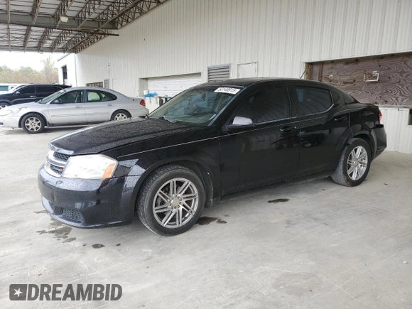 2013 Dodge Avenger SE with VIN 1C3CDZAB8DN742648, listed as a Copart auction lot 50148915 with 212,580 mi miles and Salvage Title. Bid and sale history available at carsss.com. Image 1.