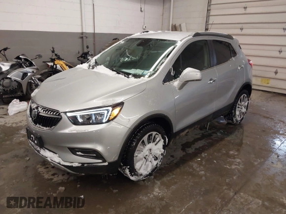 2021 Buick Encore Preferred with VIN KL4CJESB5MB308467, listed as a IAAI auction lot 41569987 with 52,199 mi miles. Bid and sale history available at carsss.com. Image 2.