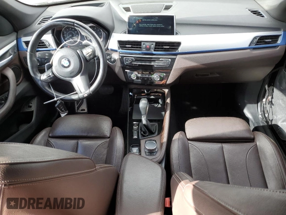 2016 BMW X1 xDrive28i with VIN WBXHT3C36G5E53172, listed as a Copart auction lot 48594805 with 69,038 mi miles and Salvage Title. Bid and sale history available at carsss.com. Image 8.
