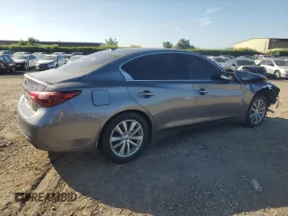 2021 Infiniti Q50 Pure z VIN JN1EV7AP9MM704145, wystawiony jako Copart lot #53471215 z przebiegiem 66 437 mil mil oraz Szkoda całkowita • Salvage title. Historia ofert i sprzedaży dostępna na DreamBid. Obrazek 3.
