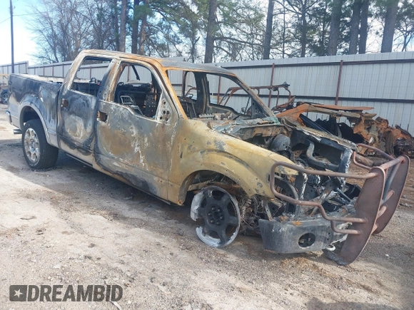 2014 Ford F-150 XL with VIN 1FTFW1ET5EFC50565, listed as a IAAI auction lot 41798267 with 1 mi miles. Bid and sale history available at carsss.com. Image 1.