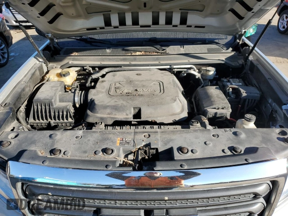 2015 GMC Canyon 2WD with VIN 1GTG5AE35F1143280, listed as a Copart auction lot 75846964 with 116,845 mi miles and Salvage Title. Bid and sale history available at DreamBid. Image 11.