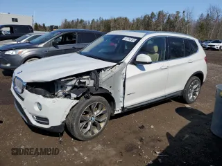 2015 BMW X3 xDrive28d with VIN 5UXWY3C52F0E96117, listed as a Copart auction lot 47760765 with 111,382 mi miles and Salvage Title. Bid and sale history available at carsss.com. Image 1.