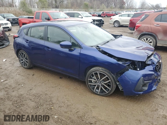2024 Subaru Impreza Sport with VIN JF1GUAFC0R8300197, listed as a Copart auction lot 79155314 with 22,998 mi miles and Salvage Title. Bid and sale history available at carsss.com. Image 4.