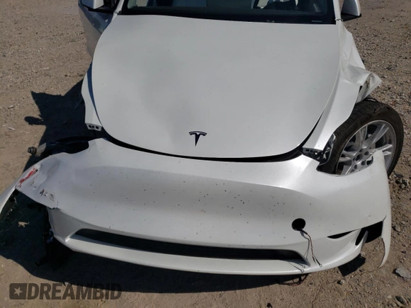 2023 Tesla Model Y Long Range with VIN 7SAYGDEE6PF861451, listed as a Copart auction lot 53133854 with 7,216 mi miles and Salvage Title. Bid and sale history available at DreamBid. Image 12.