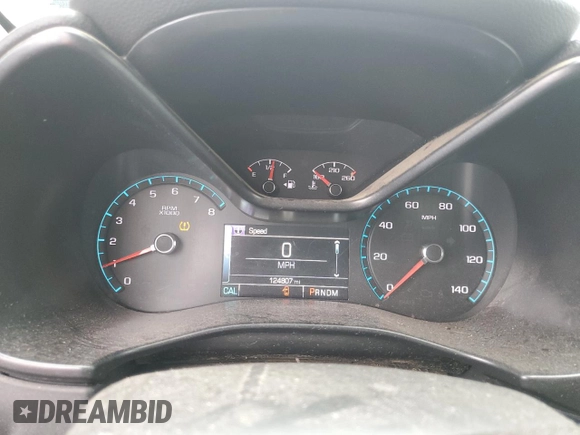 2016 Chevrolet Colorado 4WD LT z VIN 1GCGTCE35G1149227, wystawiony jako Copart lot #55826065 z przebiegiem 124 807 mil mil oraz Szkoda całkowita • Salvage title. Historia ofert i sprzedaży dostępna na DreamBid. Obrazek 9.