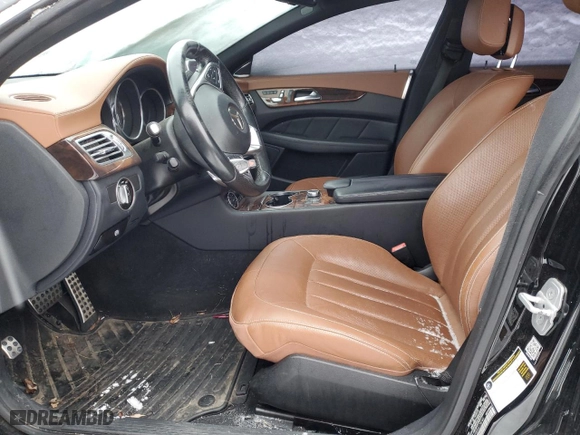 2016 Mercedes-Benz CLS with VIN WDDLJ6FB2GA178749, listed as a Copart auction lot 88958955 with 43,087 mi miles and Salvage Title. Bid and sale history available at carsss.com. Image 7.