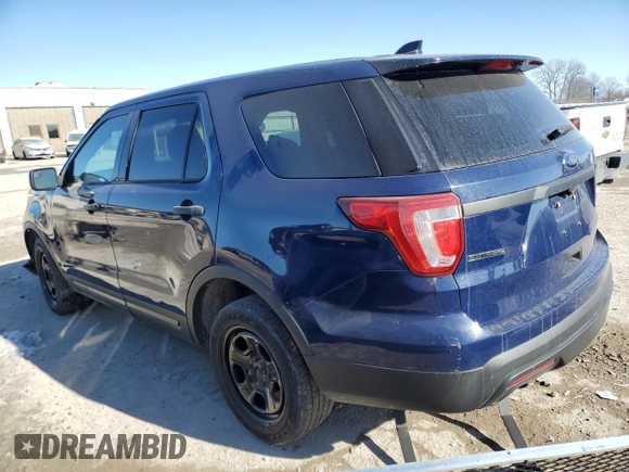 2017 Ford Police Interceptor Utility z VIN 1FM5K8AR5HGC35293, wystawiony jako Copart lot #42462805 z przebiegiem 132 675 mil mil oraz Szkoda całkowita • Salvage title. Historia ofert i sprzedaży dostępna na DreamBid. Obrazek 2.