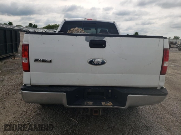 2007 Ford F-150 XL with VIN 1FTRF14V97KB65061, listed as a Copart auction lot 56280705 with 310,029 mi miles and Salvage title. Bid and sale history available at DreamBid. Image 6.