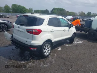 2019 Ford EcoSport SE z VIN MAJ3S2GE7KC296985, wystawiony jako IAAI lot #41963420 z przebiegiem 82 846 mil mil oraz . Historia ofert i sprzedaży dostępna na DreamBid. Obrazek 4.