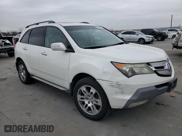 2008 Acura MDX Tech/Pwr Tail Gate with VIN 2HNYD28608H542163, listed as a Copart auction lot 43007725 with 252,616 mi miles and Salvage Title. Bid and sale history available at carsss.com. Image 4.