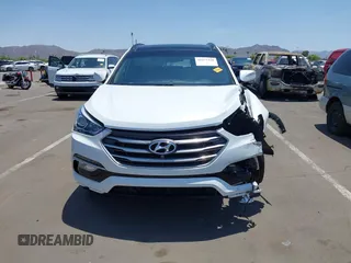2018 Hyundai Santa Fe 2.4L with VIN 5NMZU3LB4JH054123, listed as a IAAI auction lot 42471320 with 53,464 mi miles and . Bid and sale history available at DreamBid. Image 12.