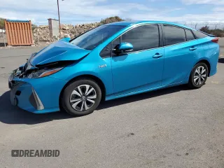 2018 Toyota Prius Plus with VIN JTDKARFP3J3093322, listed as a Copart auction lot 45608465 with 75,442 mi miles and Salvage Title. Bid and sale history available at DreamBid. Image 1.