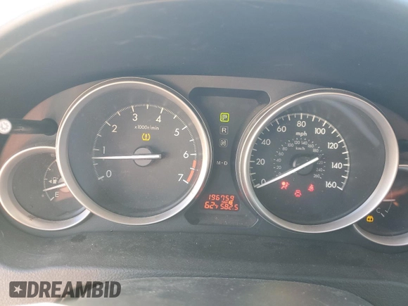 2010 Mazda 6 i Touring with VIN 1YVHZ8CH1A5M24973, listed as a Copart auction lot 76993654 with 196,759 mi miles and Salvage Title. Bid and sale history available at DreamBid. Image 9.