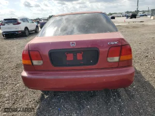 1997 Honda Civic LX "O" w/Air with VIN 1HGEJ6674VL030992, listed as a Copart auction lot 49231255 with 123,617 mi miles and Salvage Title. Bid and sale history available at carsss.com. Image 6.