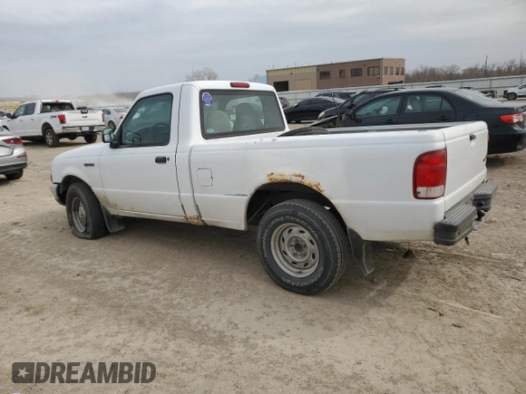 2000 Ford Ranger XL with VIN 1FTYR10V1YPA88554, listed as a Copart auction lot 49630765 with 206,711 mi miles and Salvage Title. Bid and sale history available at carsss.com. Image 2.